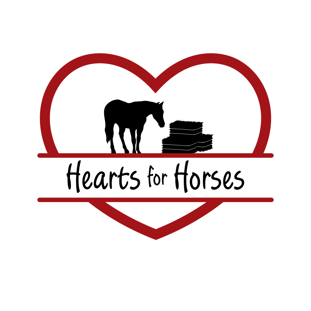 Hearts for Horses Hay Campaign logo